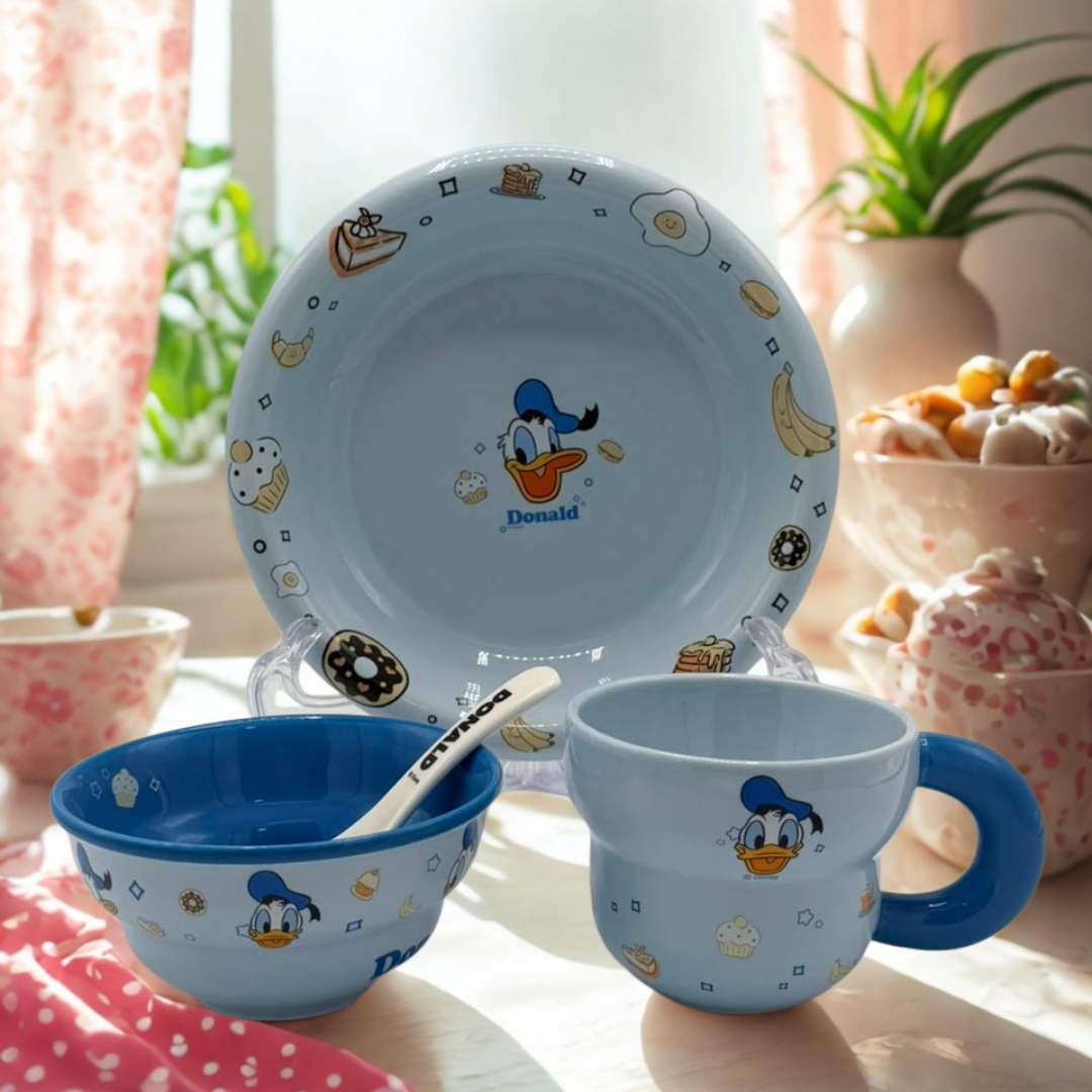 Disyny kit - 10 Kit Vaisselle pour Enfant Donald Duck – Image 1