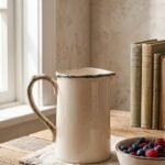 Pichet Artisanal en Céramique Crème