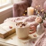 Mug Artisanal en Céramique Crème & Rose – Collection Douceur