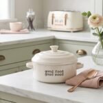 Mini-Cocotte Feel-Good en Céramique "Good Food, Good Mood"